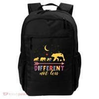 Mama Bear Different Not Less Autism Awareness Backpack thumb 0