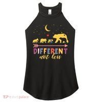 Mama Bear Different Not Less Autism Awareness Women's Perfect Tri Rocker Tank thumb 0