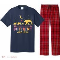 Mama Bear Different Not Less Autism Awareness Pajama Set thumb 0