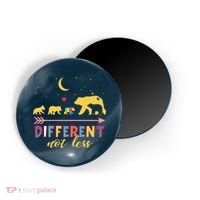 Mama Bear Different Not Less Autism Awareness Magnet thumb 0
