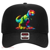 Master Builder Dinosaur Bricks Blocks Dino Toys Gifts T-Rex Hat thumb 0
