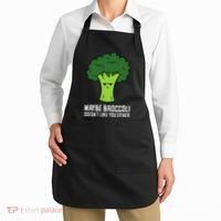 Maybe Broccoli DoesnT Like You Either Vegetable Brokkoli Apron thumb 2