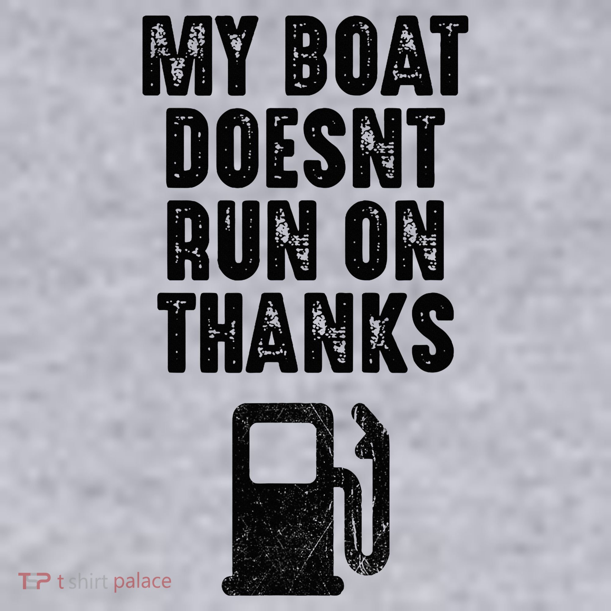 My Boat Doesn't Run On Thanks Boating Gifts for Boat Owners Women's Sweatshirt