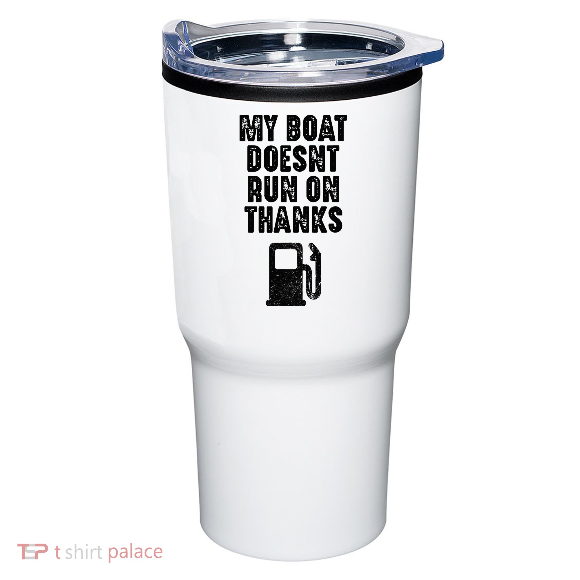 My Boat Doesn't Run On Thanks Boating Gifts for Boat Owners Tumbler