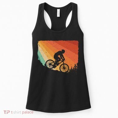 Mountain Biking Design Mountain Bike Women's Tank Top