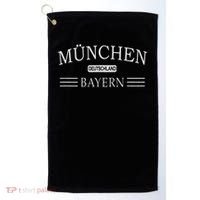 München Bayern Deutschland Munich Bavaria Germany Golf Towel thumb 0