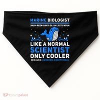 Marine Biologist Definition Marine Biology USA-Made Doggie Bandana thumb 0