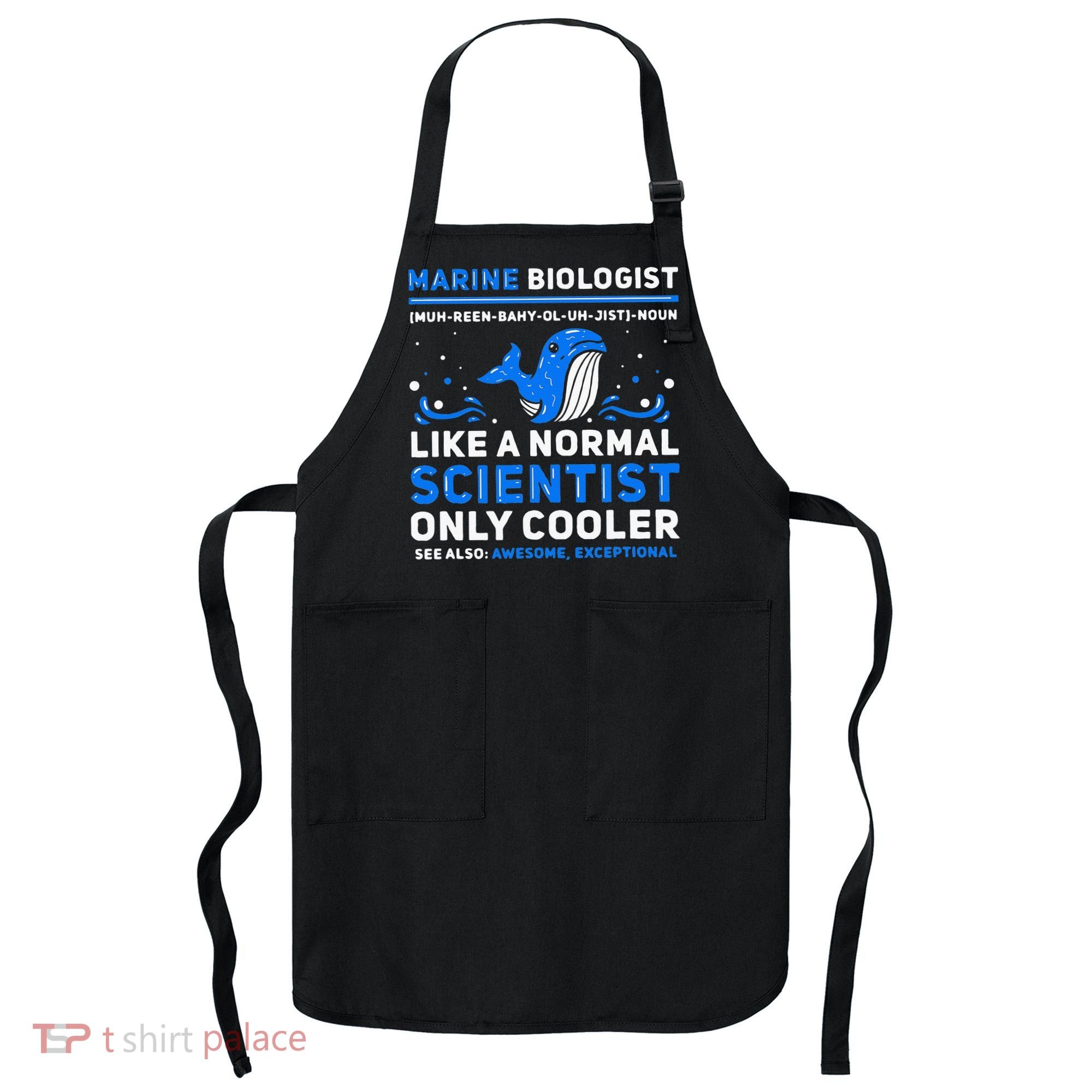 Marine Biologist Definition Marine Biology Apron