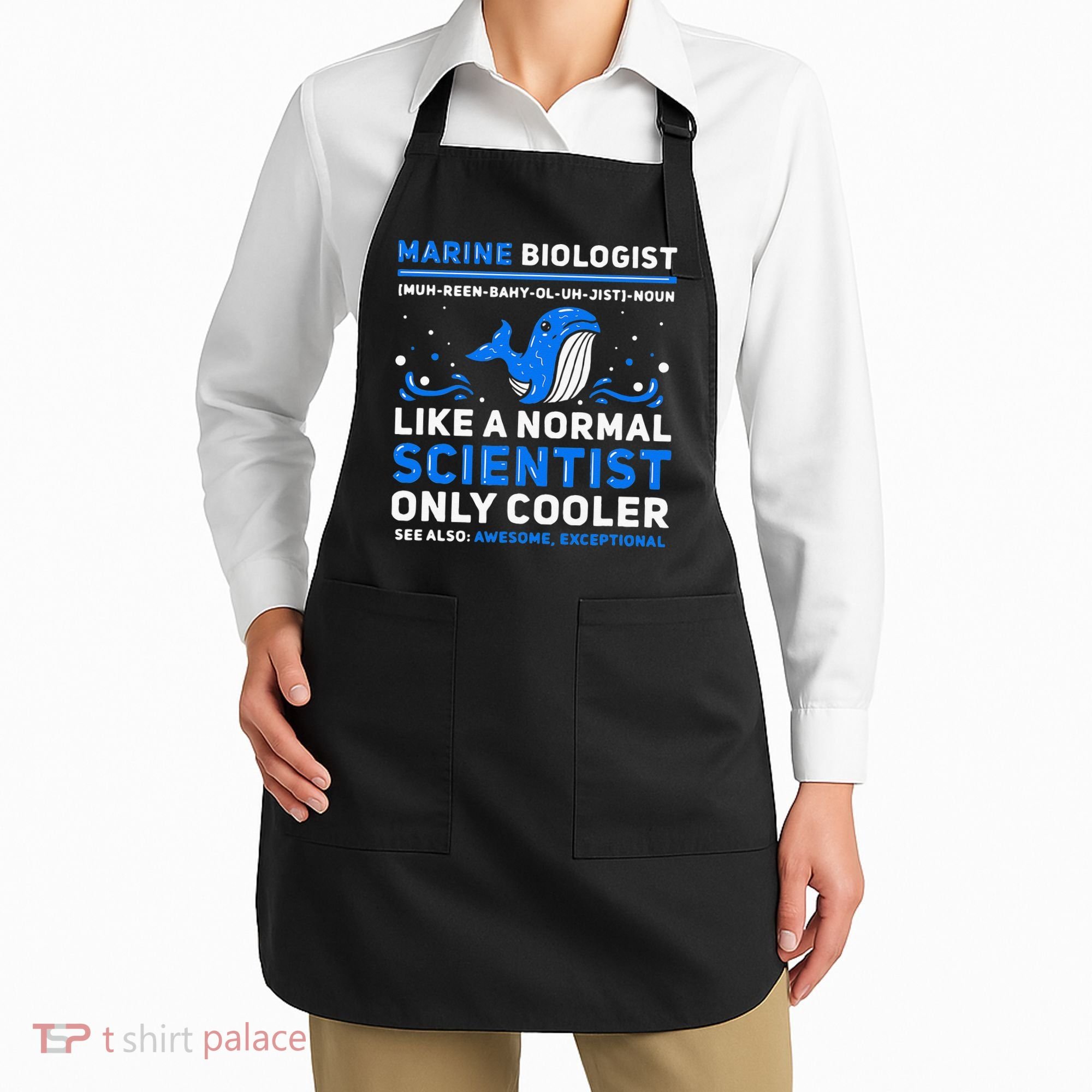 Marine Biologist Definition Marine Biology Apron