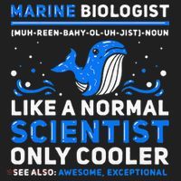 Marine Biologist Definition Marine Biology Beanie thumb 2