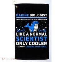 Marine Biologist Definition Marine Biology Golf Towel thumb 0