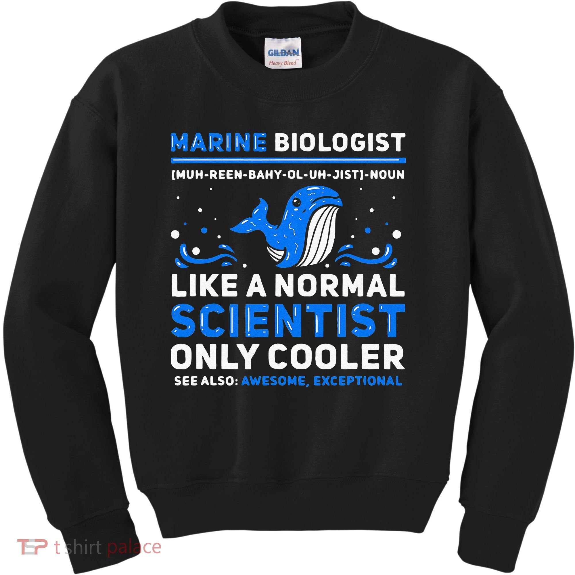 Marine Biologist Definition Marine Biology Kids Sweatshirt
