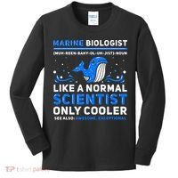 Marine Biologist Definition Marine Biology Kids Long Sleeve Shirt thumb 0