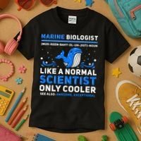 Marine Biologist Definition Marine Biology Kids T-Shirt thumb 3