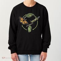 Monarch Butterfly Evolution Cute Butterfly Women's Sweatshirt thumb 0