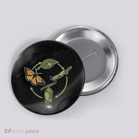 Monarch Butterfly Evolution Cute Butterfly Button thumb 0