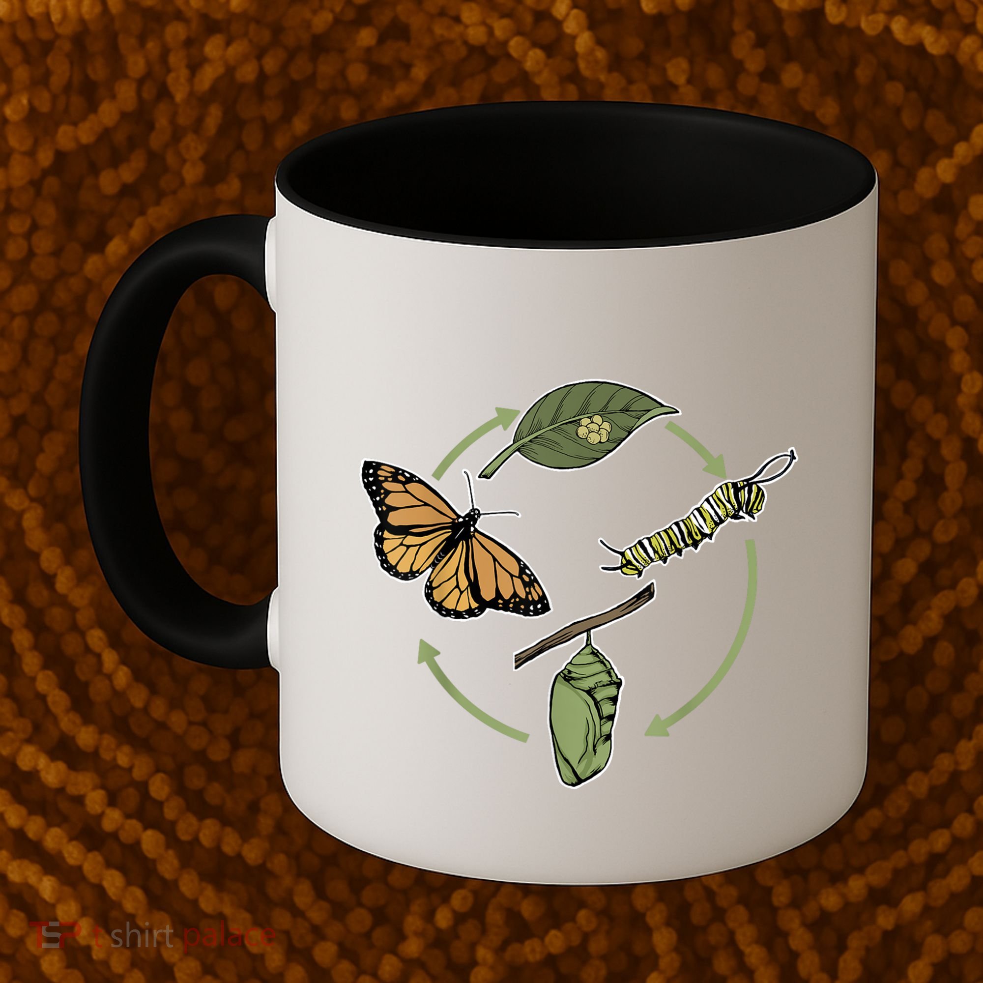 Monarch Butterfly Evolution Cute Butterfly Coffee Mug