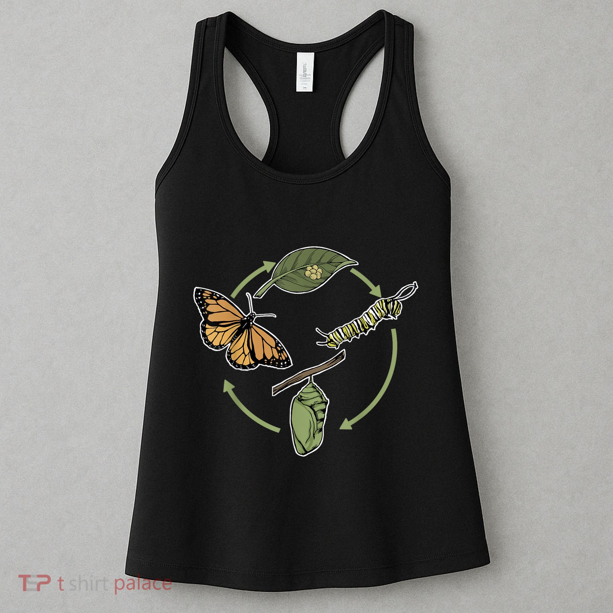 Monarch Butterfly Evolution Cute Butterfly Women's Tank Top