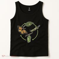 Monarch Butterfly Evolution Cute Butterfly Tank Top thumb 2