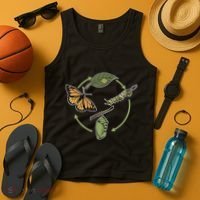 Monarch Butterfly Evolution Cute Butterfly Tank Top thumb 4