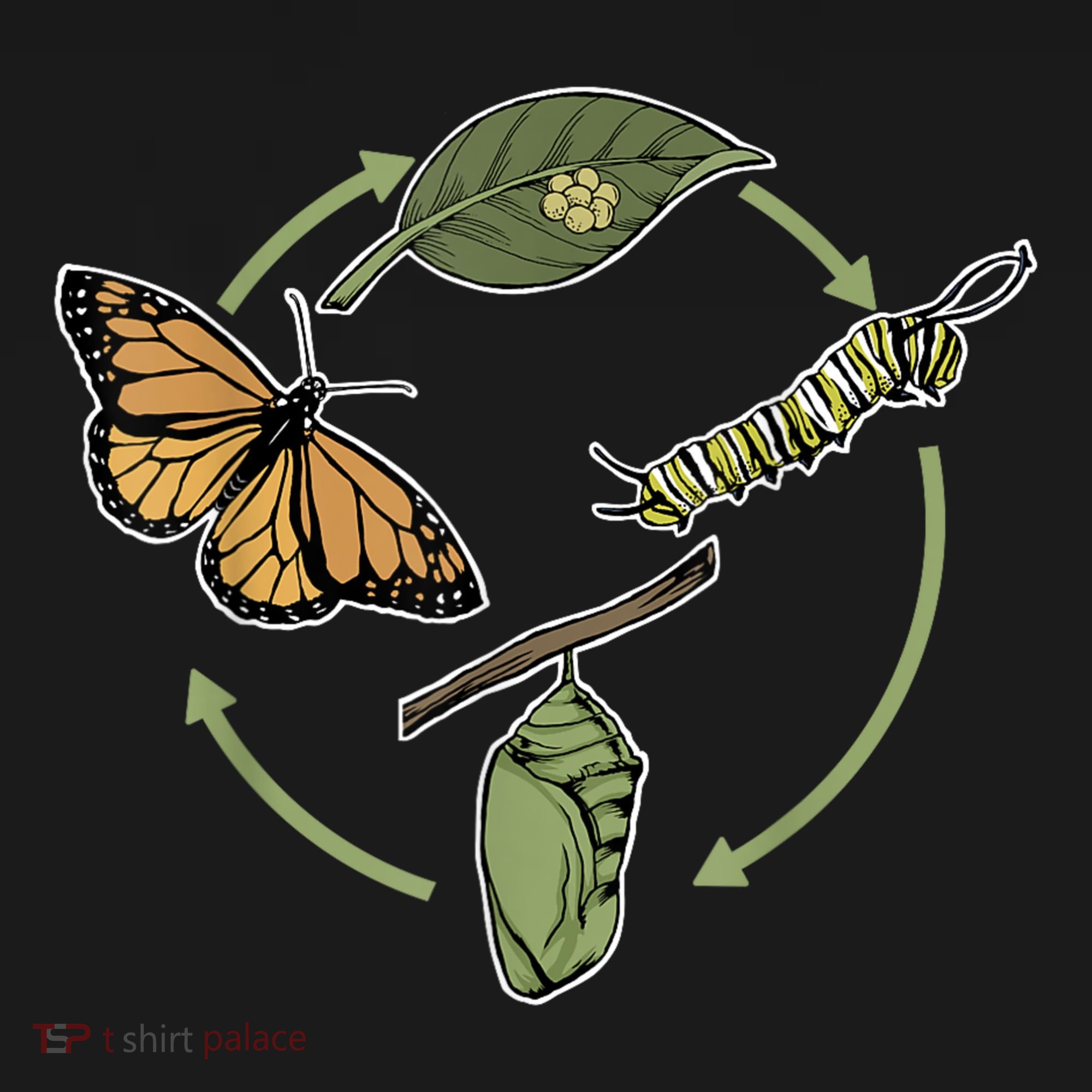 Monarch Butterfly Evolution Cute Butterfly Tank Top