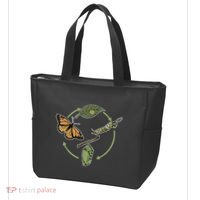 Monarch Butterfly Evolution Cute Butterfly Tote Bag thumb 3