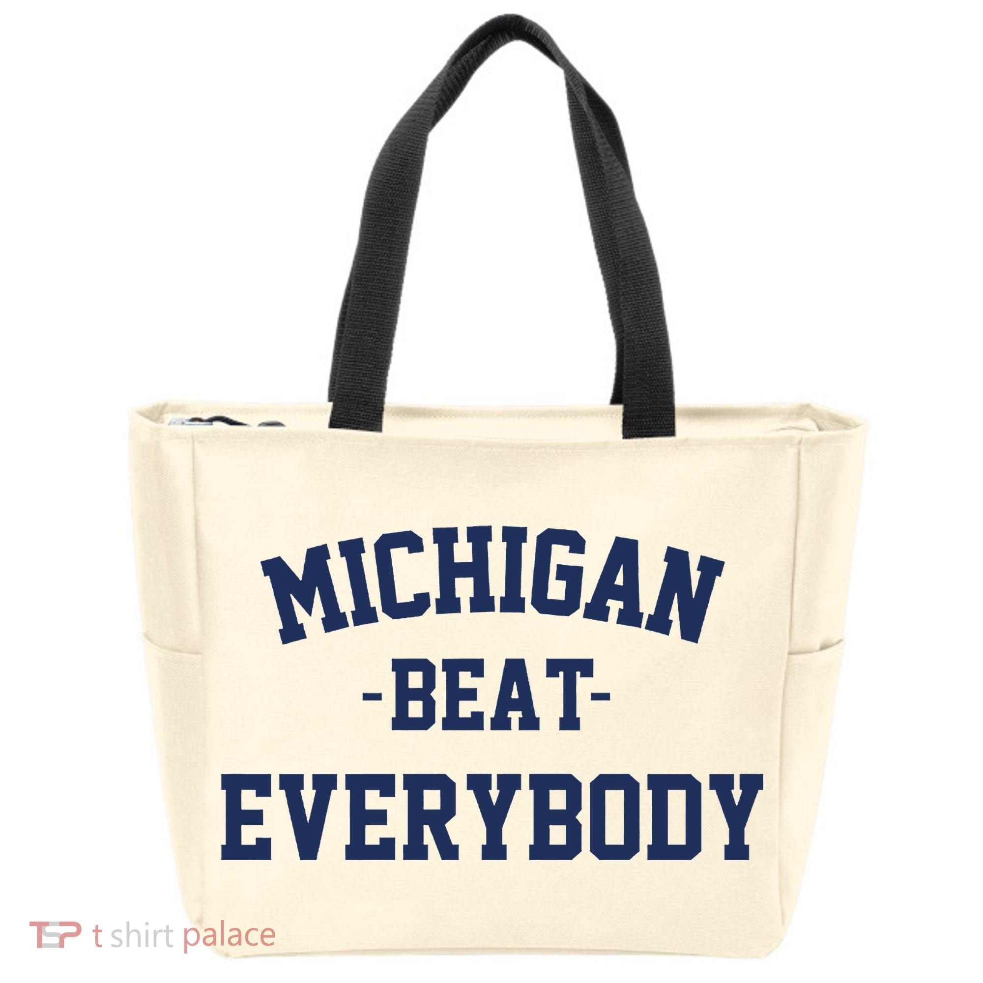 Michigan Beat Everybody National Champs Tote Bag