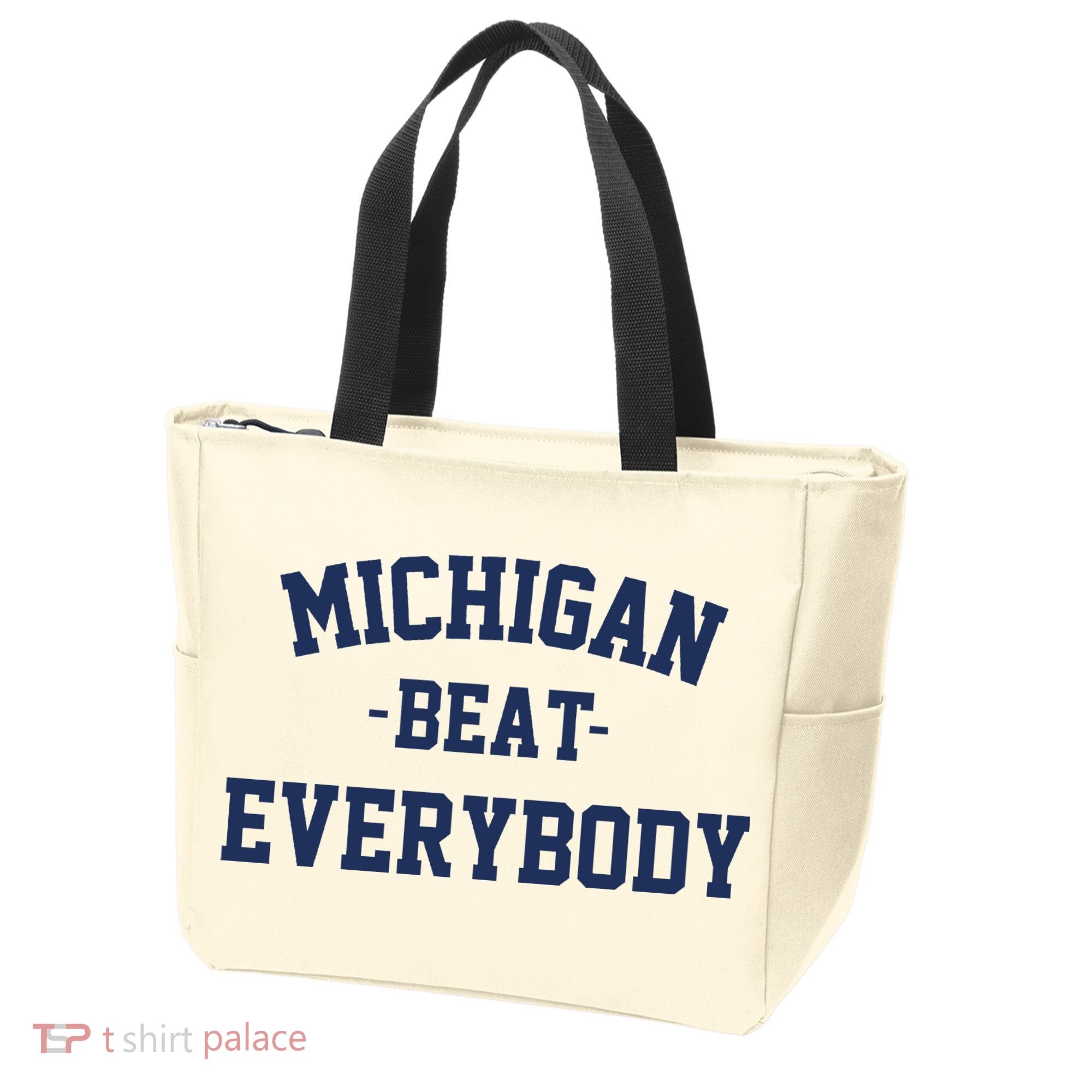 Michigan Beat Everybody National Champs Tote Bag