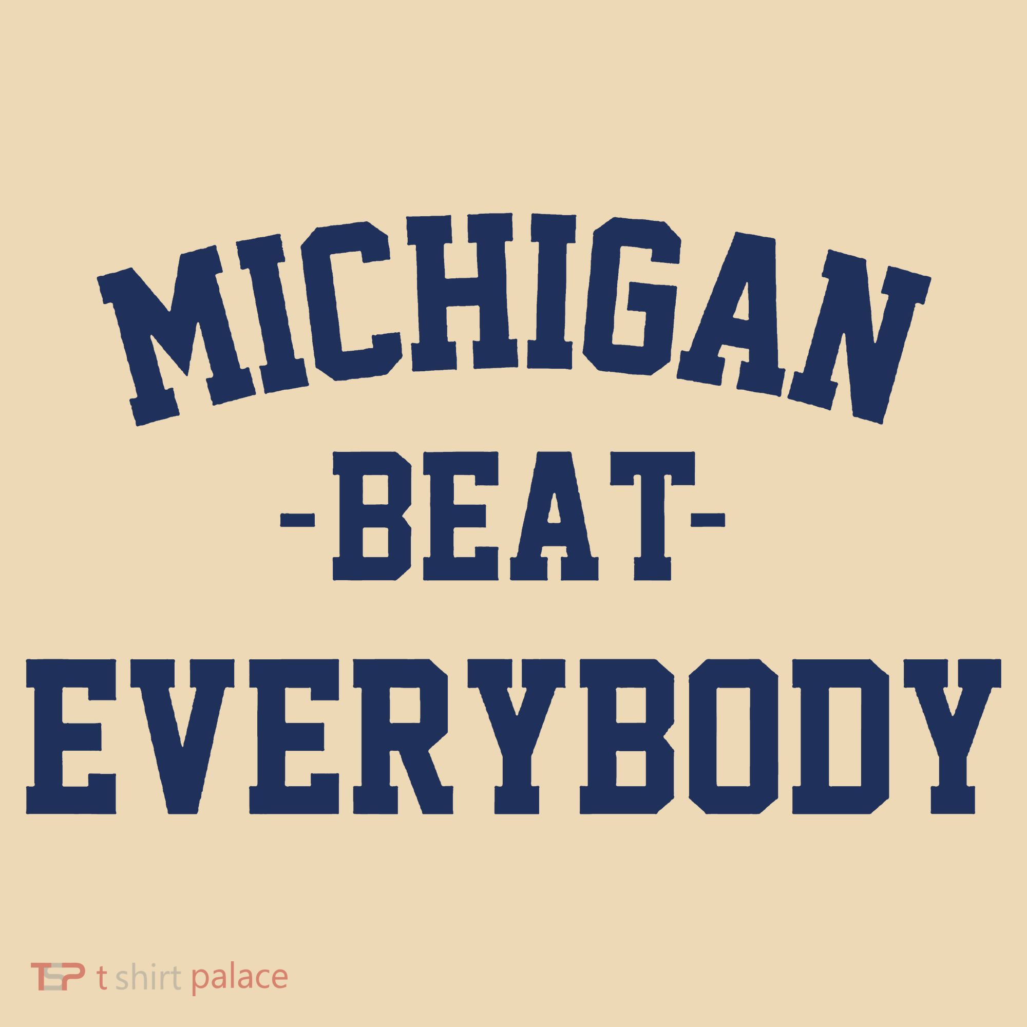 Michigan Beat Everybody National Champs Tote Bag