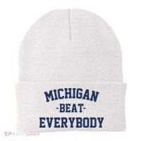 Michigan Beat Everybody National Champs Beanie thumb 0