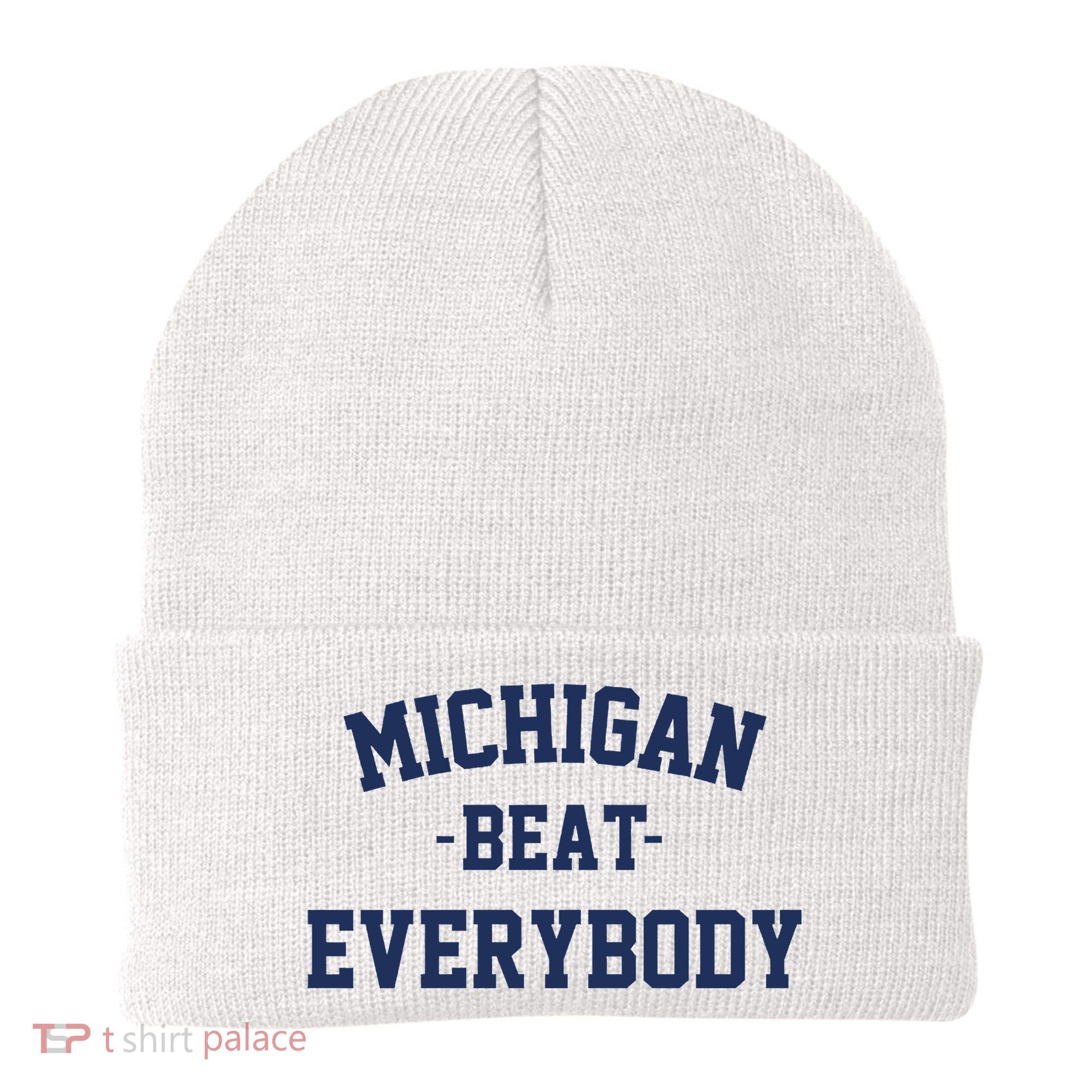 Michigan Beat Everybody National Champs Beanie