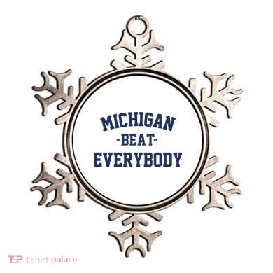 Michigan Beat Everybody National Champs Ornament