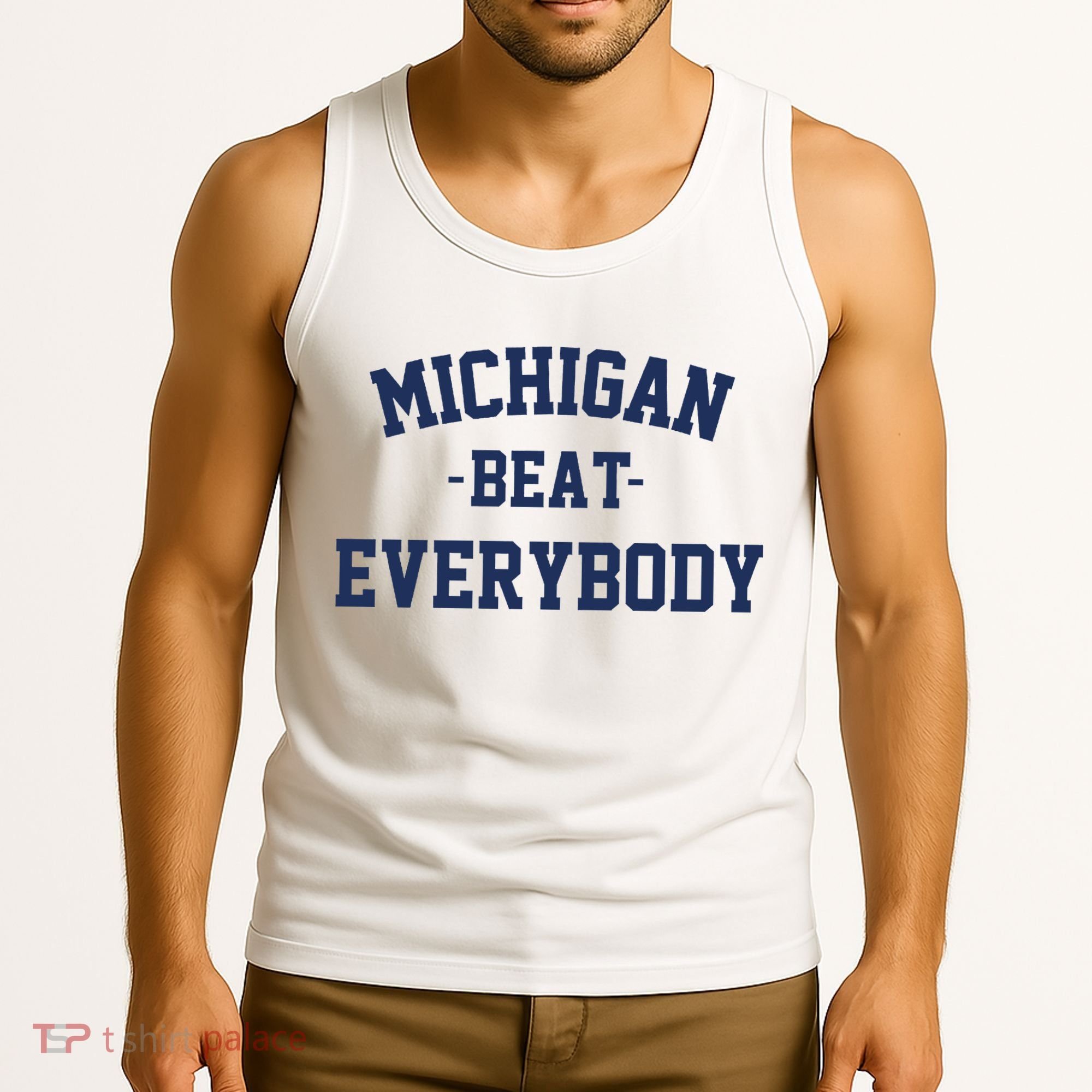 Michigan Beat Everybody National Champs Tank Top
