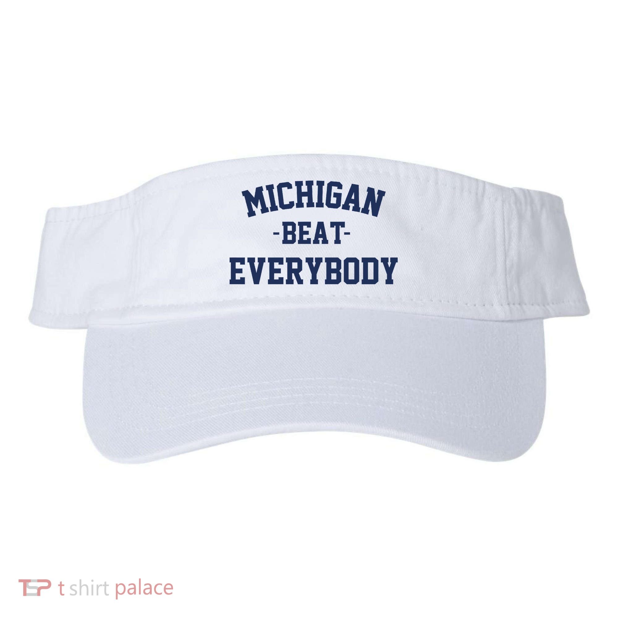 Michigan Beat Everybody National Champs Visor