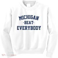 Michigan Beat Everybody National Champs Kids Sweatshirt thumb 0