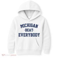 Michigan Beat Everybody National Champs Kids Hoodie thumb 0