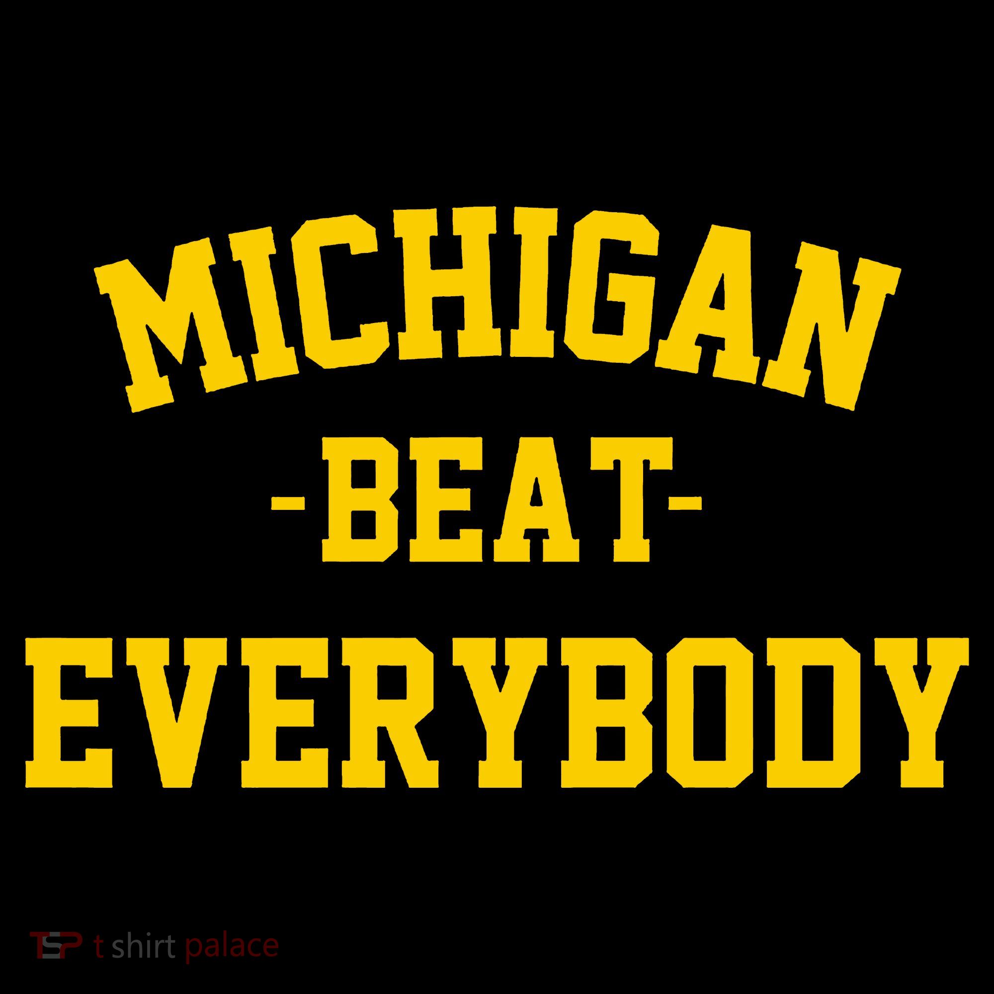 Michigan Beat Everybody National Champs Coffee Mug