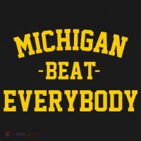 Michigan Beat Everybody National Champs Ornament thumb 1