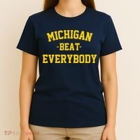 Michigan Beat Everybody National Champs T-Shirt thumb 4