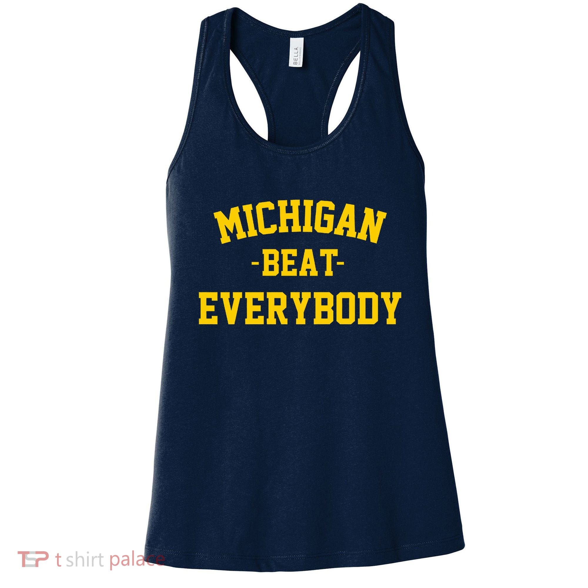 Michigan Beat Everybody National Champs Women's Tank Top