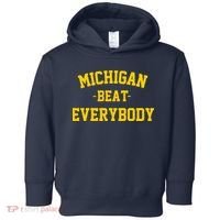 Michigan Beat Everybody National Champs Toddler Hoodie thumb 0