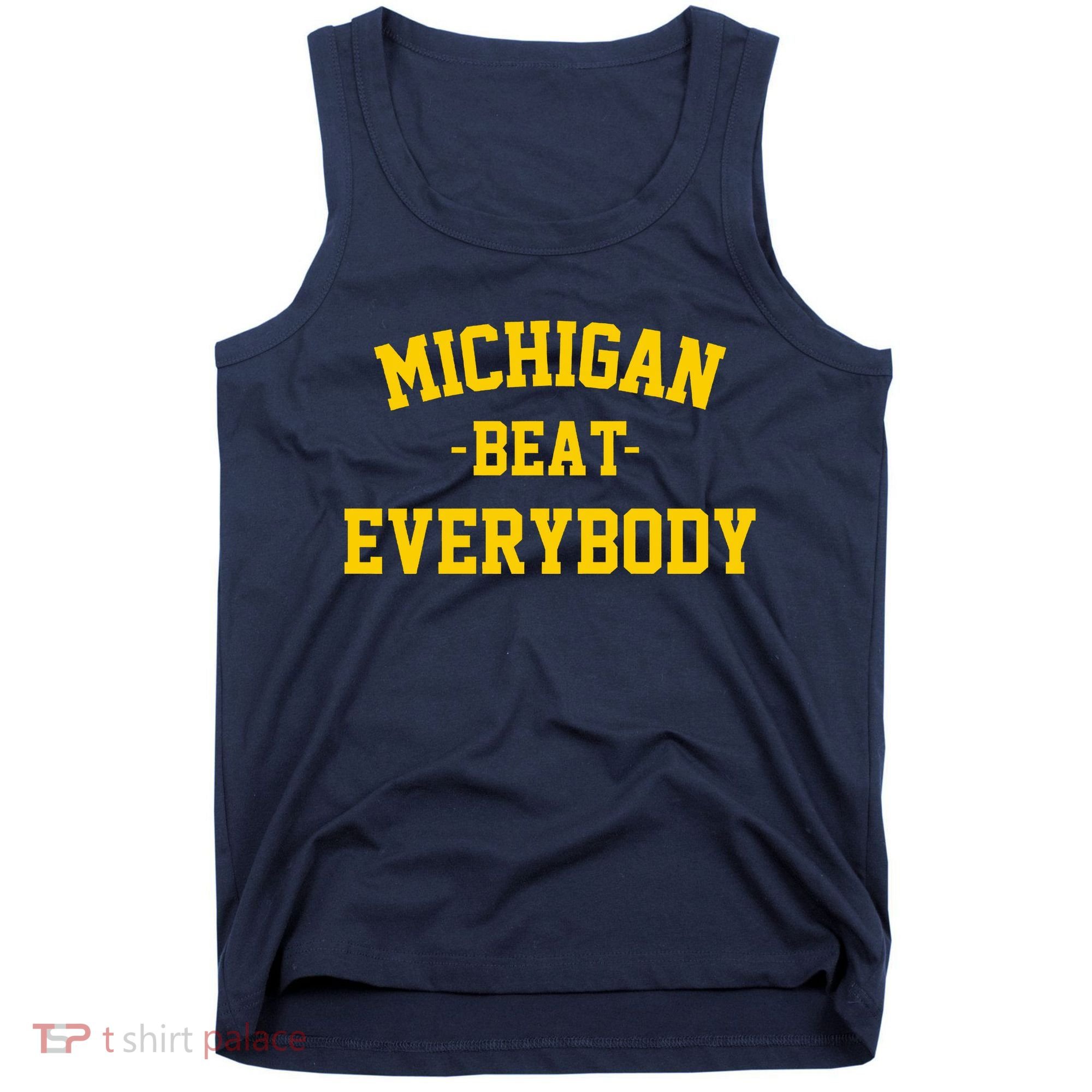 Michigan Beat Everybody National Champs Tank Top