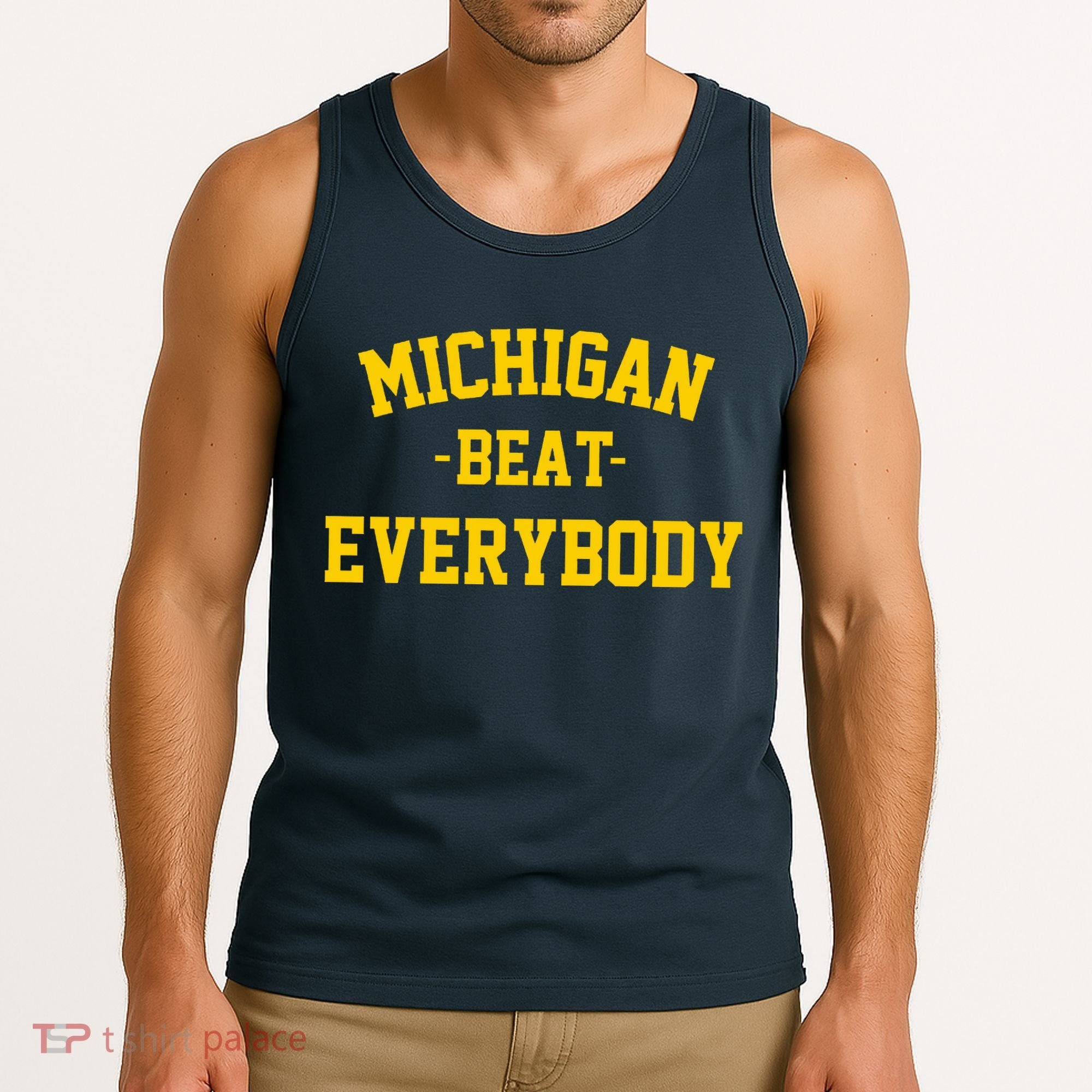 Michigan Beat Everybody National Champs Tank Top