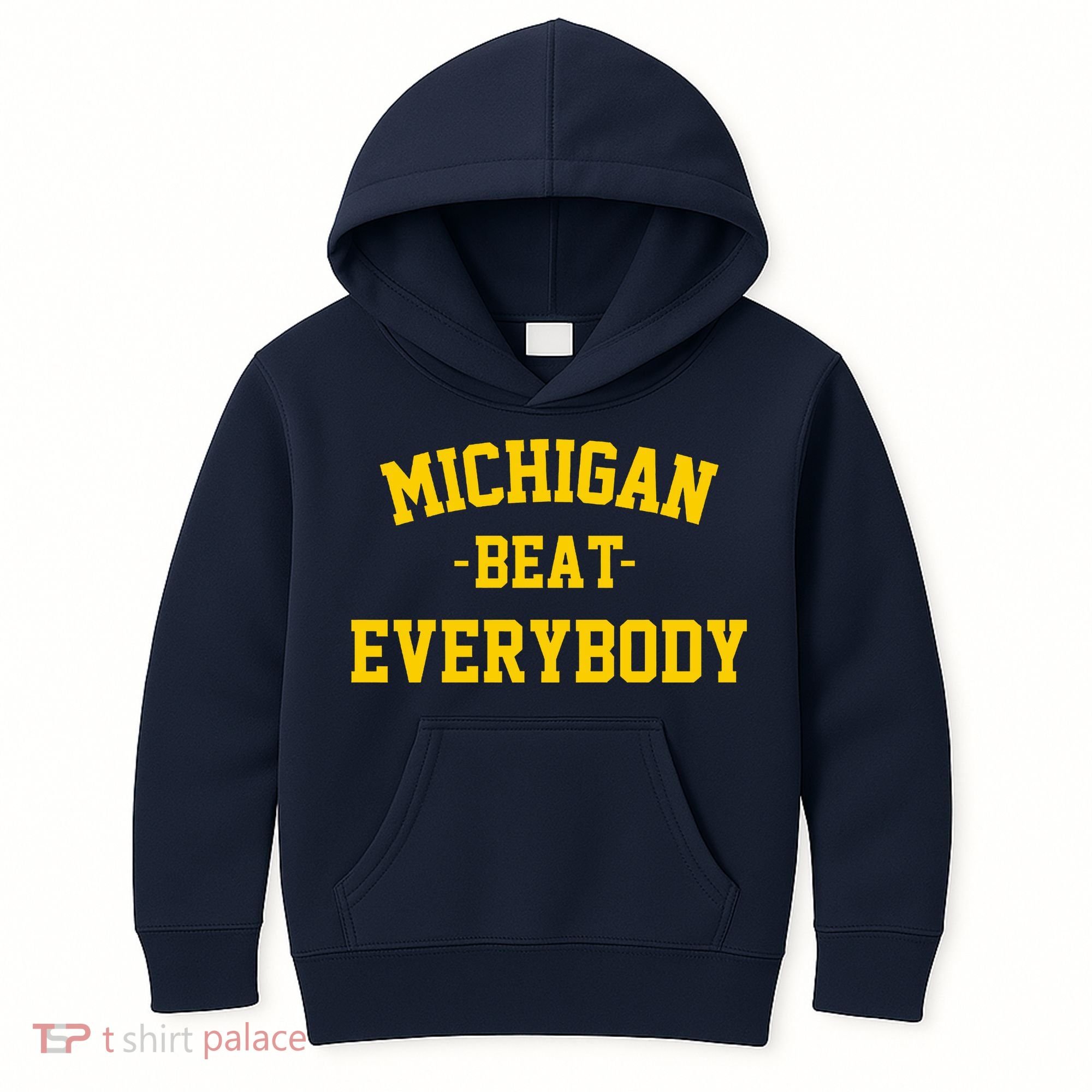 Michigan Beat Everybody National Champs Kids Hoodie