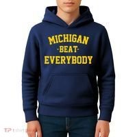 Michigan Beat Everybody National Champs Kids Hoodie thumb 4