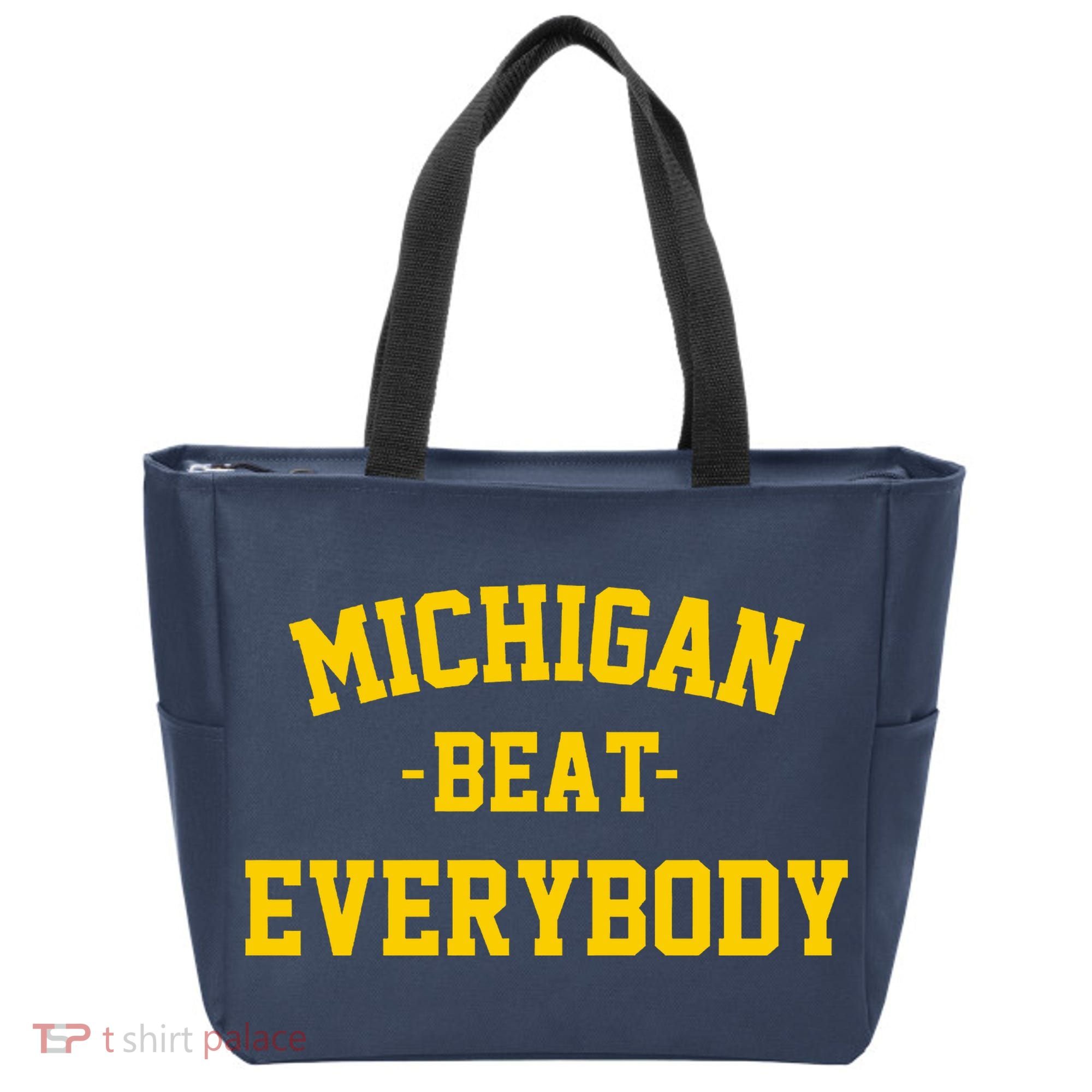 Michigan Beat Everybody National Champs Tote Bag