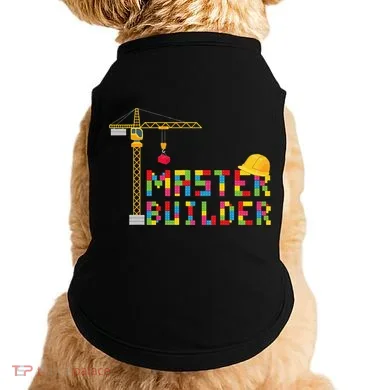 Master Builder Engineer Construction Building Bricks Blocks Doggie Tank
