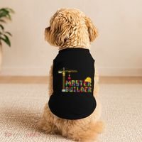 Master Builder Engineer Construction Building Bricks Blocks Doggie Tank thumb 2