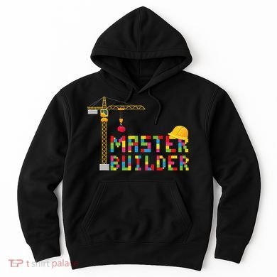 Master Builder Engineer Construction Building Bricks Blocks Hoodie
