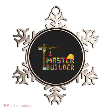 Master Builder Engineer Construction Building Bricks Blocks Ornament